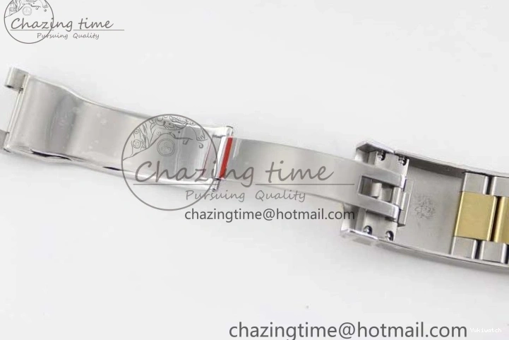 YG Asian SS Dial Edition Sky-Dweller Best 23J to 904L 1:1 Noob White on Bracelet 9001 SS YG 0301